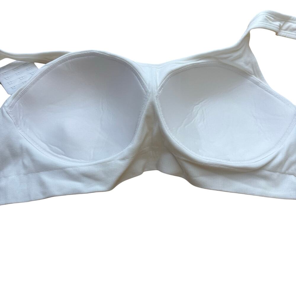 Shapermint Truekind Large White Daily Comfort Wireless Shaper Bra 10022 Extender - Picture 4 of 8